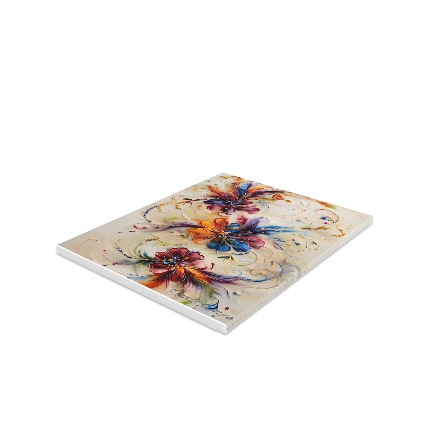 Floral Greeting Cards Set | Vibrant Cards for Any Occasion, Birthday, Thank You, Invitation, Wedding, All-Occasion Cards