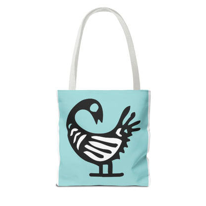 Artistic Tote Bag with Unique Swan Design, Eco-Friendly Grocery Bag, Stylish Beach Bag, Gift for Bird Lovers, Travel Tote