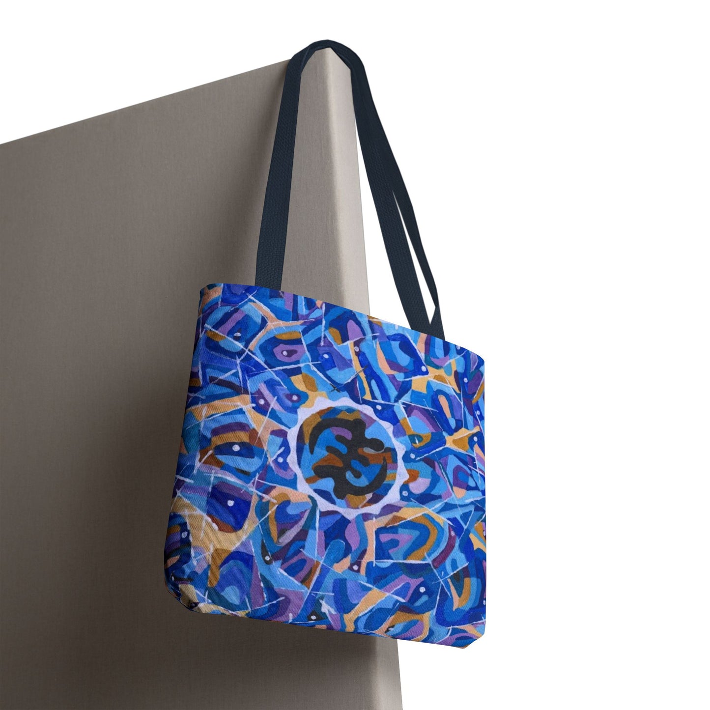 Artistic AOP Tote Bag, Colorful Everyday Tote, Trendy Shopping Bag, Unique Gift for Her, Boho Style Bag