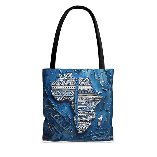 African Pride Tote Bag, Eco-Friendly Shopping Bag, Vacation Tote, Boho Style Bag, Gift for Travelers, Art Tote