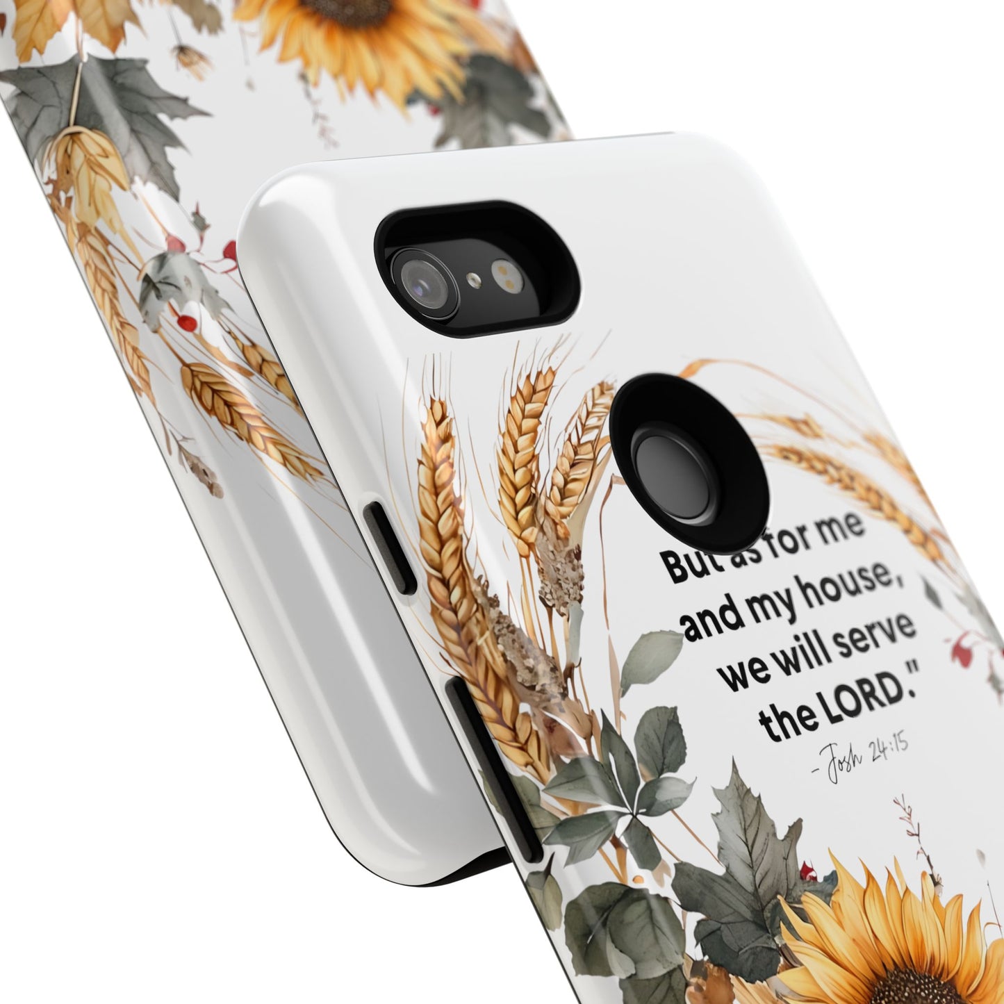 Fall-Themed Phone Case, Cozy Autumn Decor, Inspirational Quote, Pumpkin Design, Gift for Him or Her