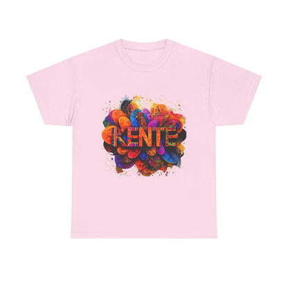 Vibrant Artistic Expression Tee - Unisex Cotton T-Shirt, Casual Wear, Gift for Art Lovers, Bright Design, Everyday Style