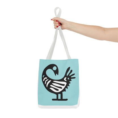 Artistic Tote Bag with Unique Swan Design, Eco-Friendly Grocery Bag, Stylish Beach Bag, Gift for Bird Lovers, Travel Tote