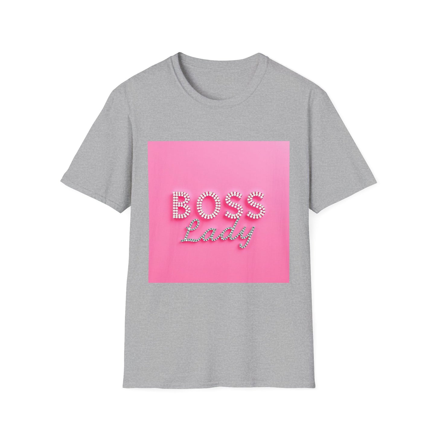 Boss Lady Unisex Softstyle T-Shirt | Empowerment Tee, Gift for Her, Motivational Apparel, Birthday, Women's Day, Casual Wear