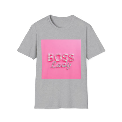 Boss Lady Unisex Softstyle T-Shirt | Empowerment Tee, Gift for Her, Motivational Apparel, Birthday, Women's Day, Casual Wear