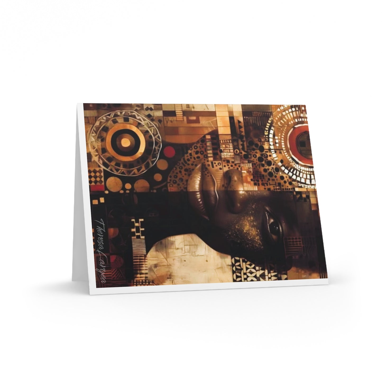 Artistic Greeting Cards Set, Unique Cards for Any Occasion, African Art Greeting Cards, Ethnic Themes, Birthday/Thank You/Anniversary