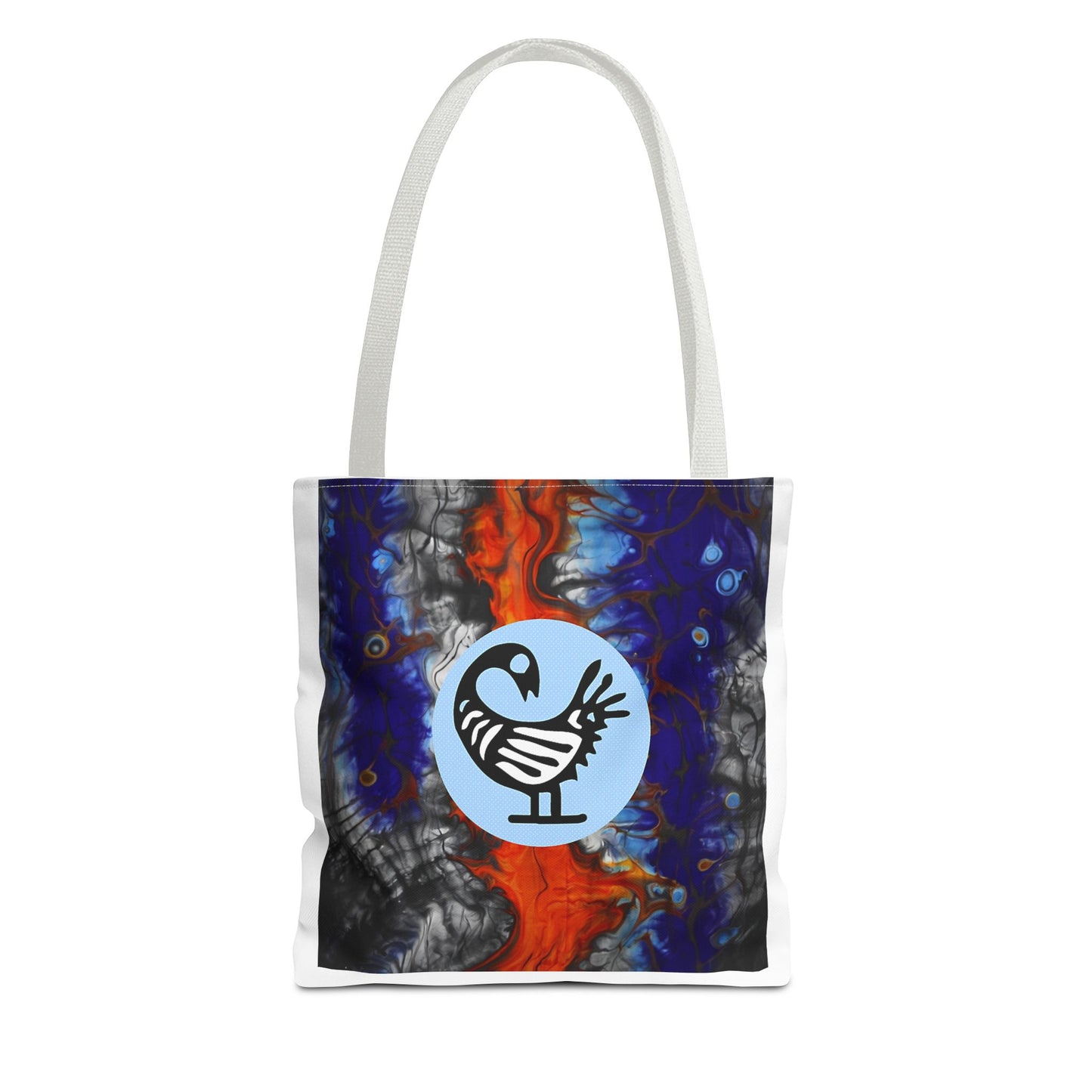 Vibrant Abstract Tote Bag - Artistic Carried Canvas, Eco-Friendly Shopping Companion, Gift for Art Lovers, Travel Enthusiast, Vibrant [...]