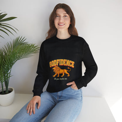 Godfidence Crewneck Sweatshirt - Inspirational Apparel for Faith Lovers, Cozy Gift for Christians, Perfect for Holidays, Everyday [...]