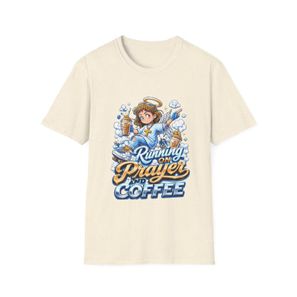 Running on Prayer and Coffee T-Shirt