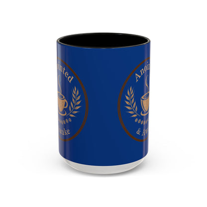 Anointed & Awake Coffee Mug - Perfect for Morning Rituals, Unique Gift, Coffee Lover's Delight, Personalized Drinkware, Spiritual Mug