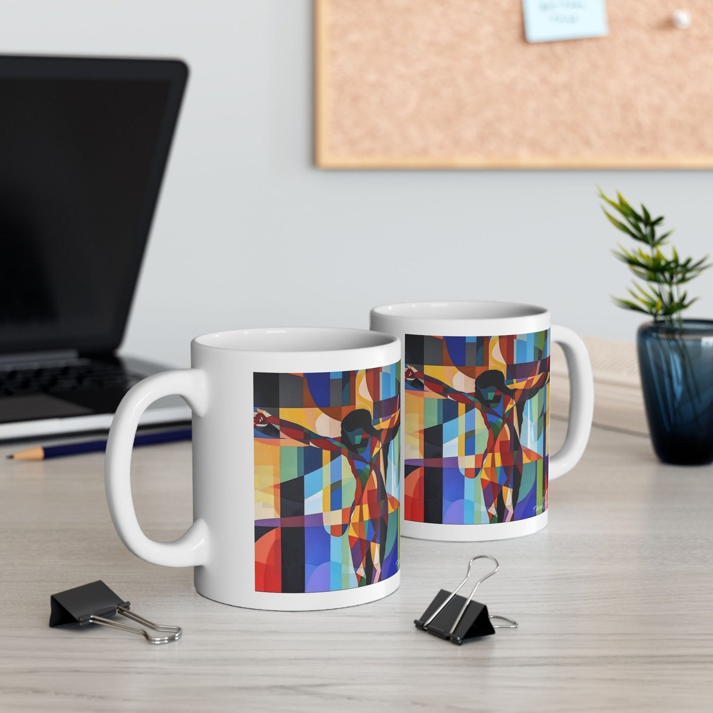 Ceramic Mug, (11oz)
