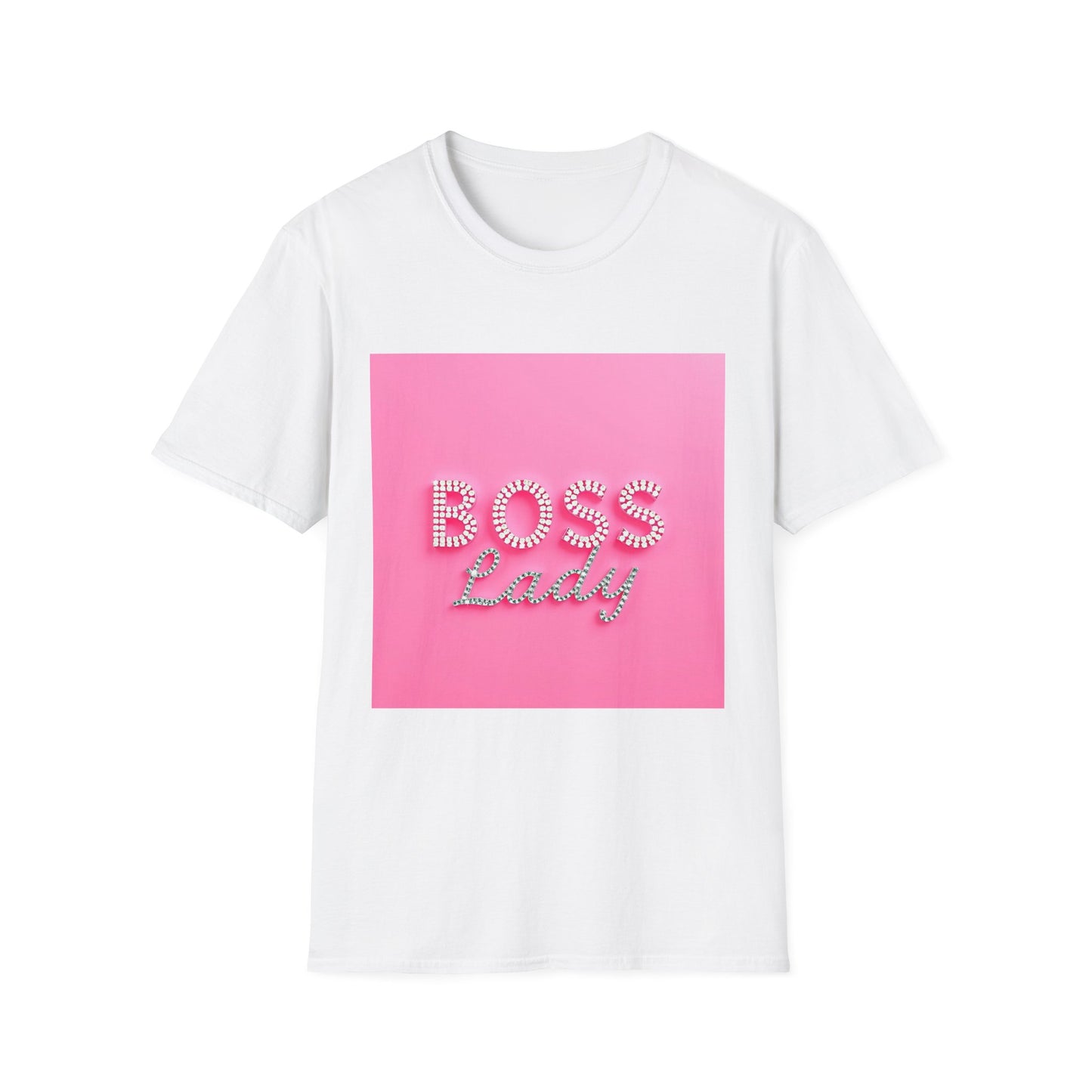 Boss Lady Unisex Softstyle T-Shirt | Empowerment Tee, Gift for Her, Motivational Apparel, Birthday, Women's Day, Casual Wear