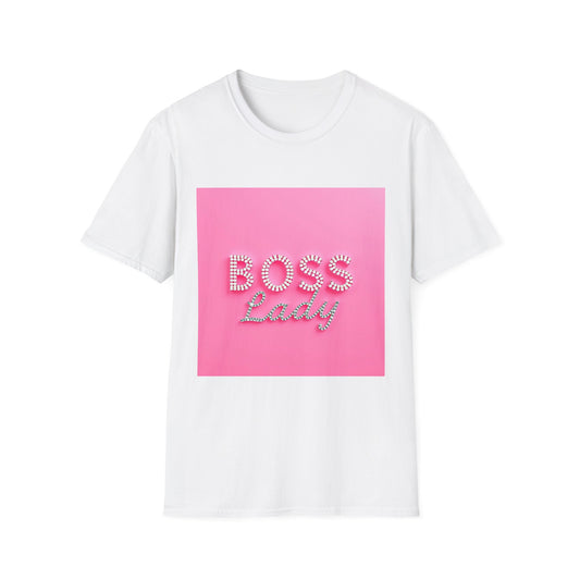 Boss Lady Unisex Softstyle T-Shirt | Empowerment Tee, Gift for Her, Motivational Apparel, Birthday, Women's Day, Casual Wear