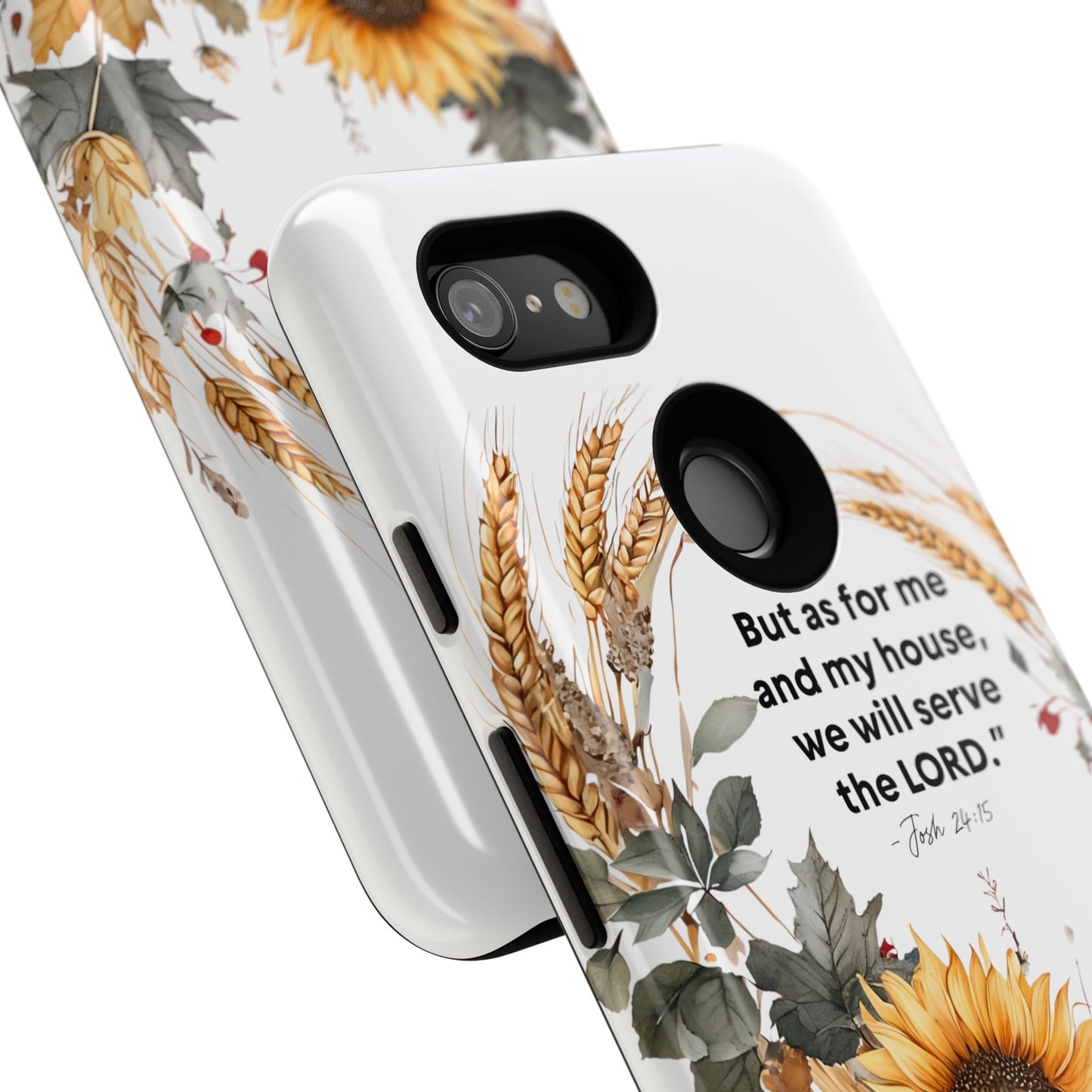 Fall-Themed Phone Case, Cozy Autumn Decor, Inspirational Quote, Pumpkin Design, Gift for Him or Her