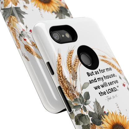 Fall-Themed Phone Case, Cozy Autumn Decor, Inspirational Quote, Pumpkin Design, Gift for Him or Her