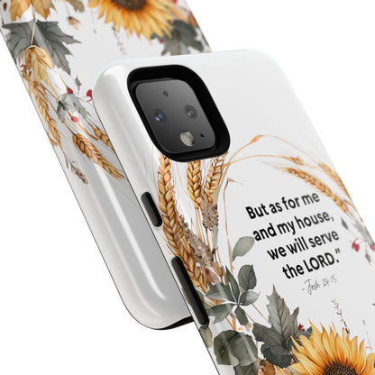 Fall-Themed Phone Case, Cozy Autumn Decor, Inspirational Quote, Pumpkin Design, Gift for Him or Her