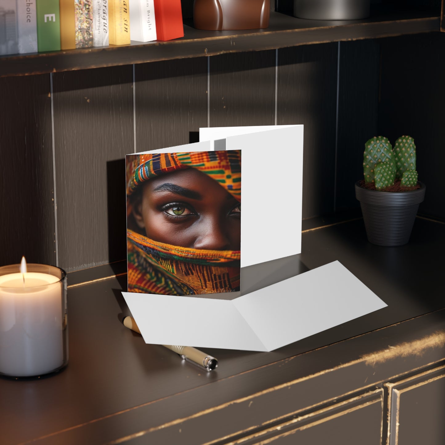 Ethnic Greeting Cards - Set of 8/16/24, Cultural Art Cards, Unique Stationery for Special Occasions, Inspired by Heritage