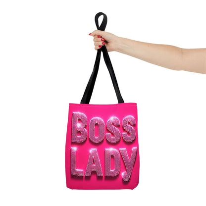 Boss Lady Tote Bag | Stylish Shopping Bag for Women | Perfect Gift for Boss's Day, Birthdays, and Chic Everyday Use