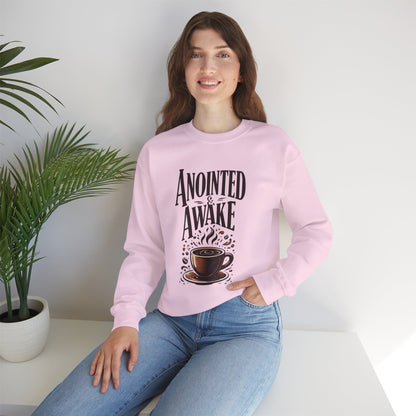 Coffee Lovers Unisex Sweatshirt - "Anointed & Awake" Cozy Crewneck for Daily Inspiration, Perfect Gift for Birthdays, Holidays, and [...]