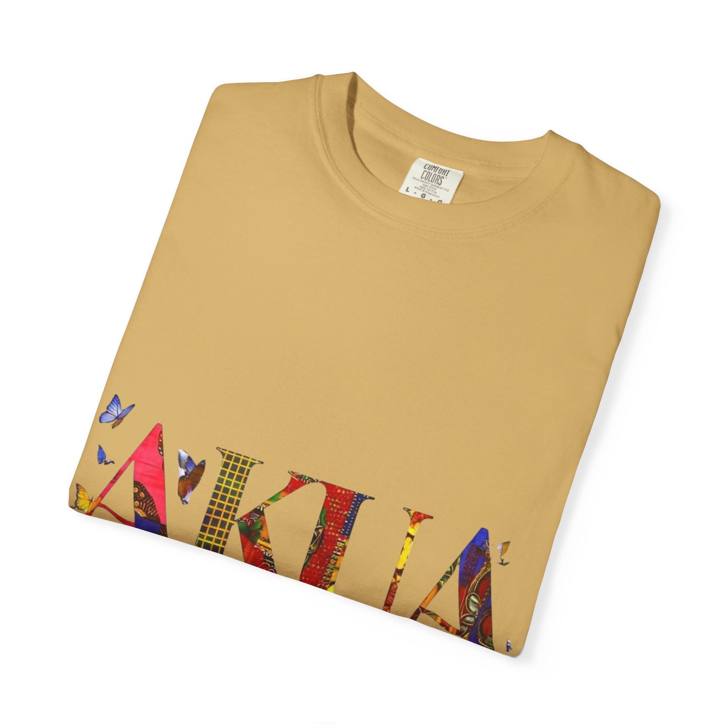 Colorful 'AKUA Wednesday' Unisex Garment-Dyed T-Shirt | Casual Wear, Graphic Tee, Street Style, Unique Gift, Daily Wear