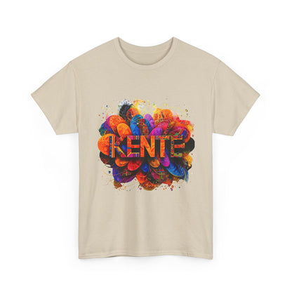 Vibrant Artistic Expression Tee - Unisex Cotton T-Shirt, Casual Wear, Gift for Art Lovers, Bright Design, Everyday Style