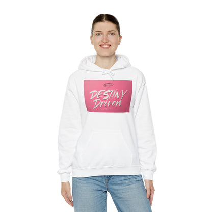 Destiny Driven Hoodie, Unisex Heavy Blend Sweatshirt, Inspirational Apparel, Gift for Dreamers, Cozy Streetwear, Motivational Clothing