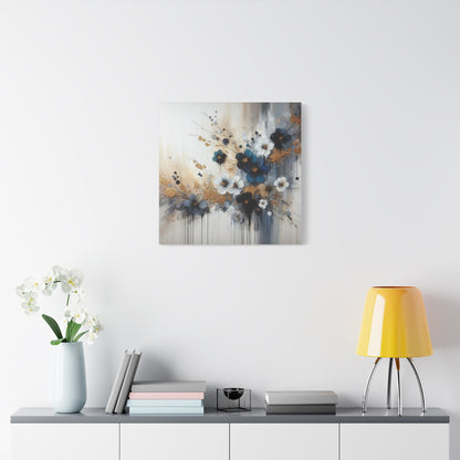 Elegant Floral Canvas Art, Wall Decor, Flower Painting, Home Wall Art, Modern Art