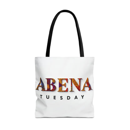 Abena Tuesday Tote Bag, Stylish Carryall, Gift for Her, Daily Use, Eco-Friendly, Fashionable Shopper's Bag, Personalized Tote
