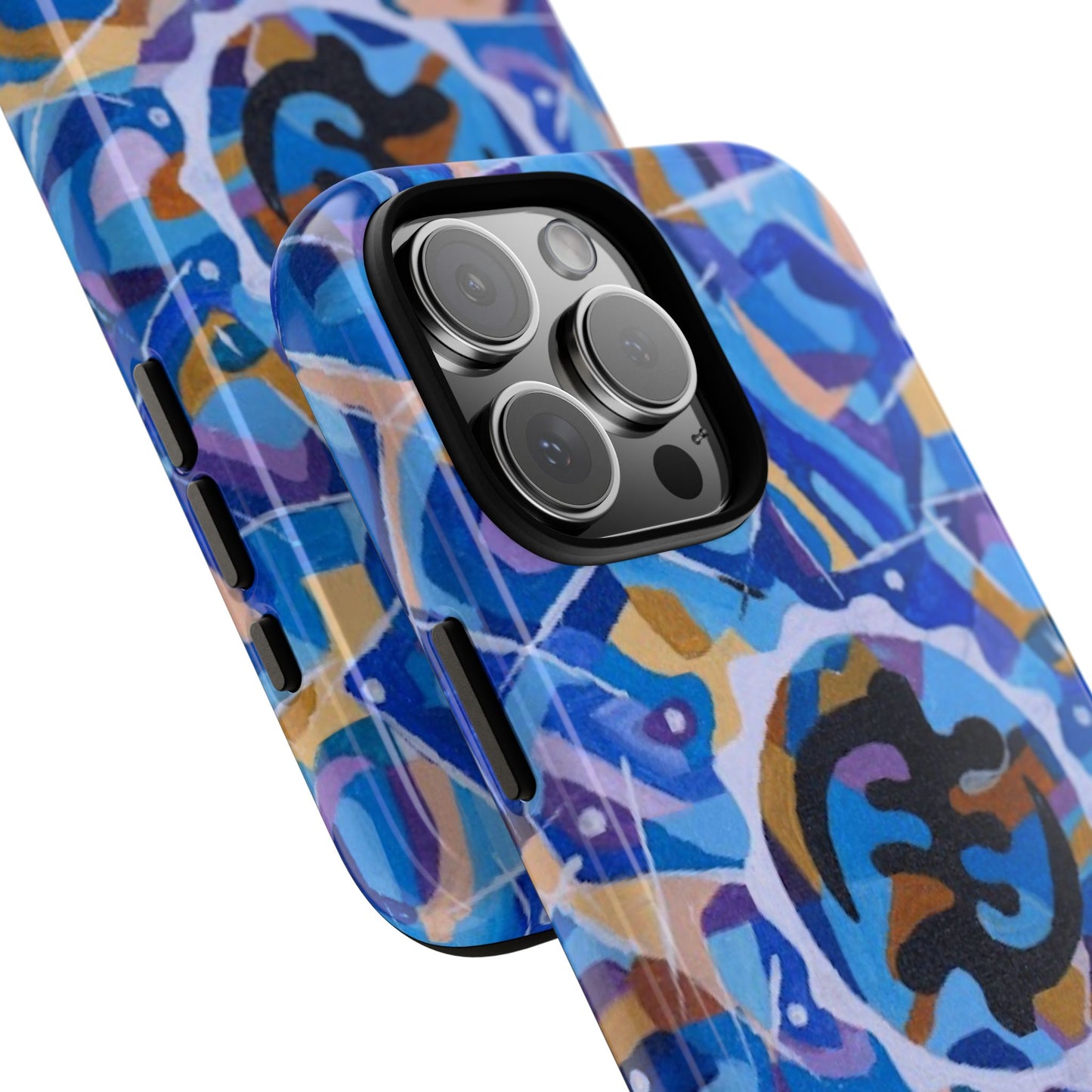 Artistic Phone Case, Colorful Tough Case for iPhones, Trendy Phone Cover, Unique Phone Protector, Gift for Art Lovers, Modern Phone [...]