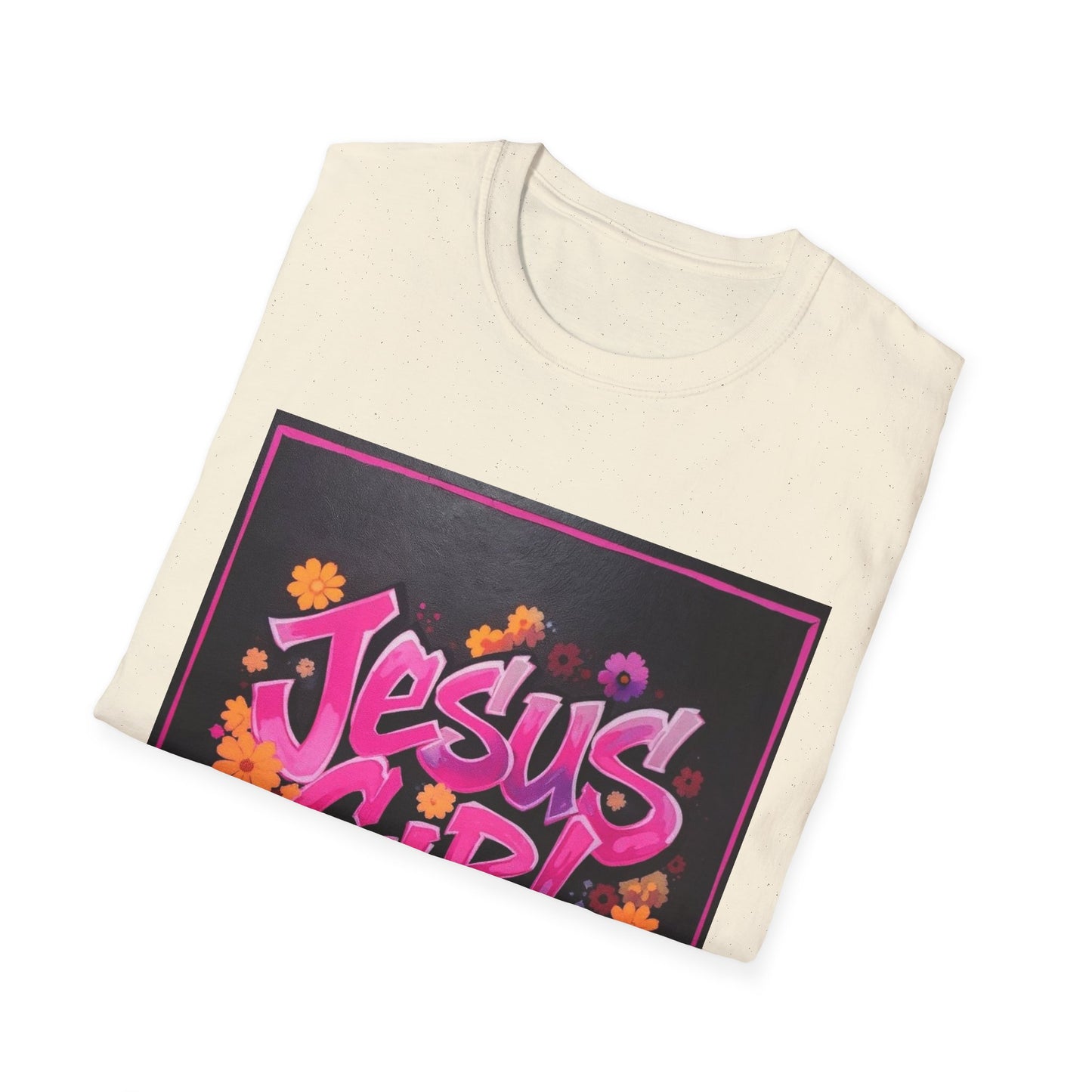 Jesus Girl Graphic T-Shirt, Christian Apparel, Faith-Based Gift, Inspirational Shirt, Summer Style, Trendy Outfits