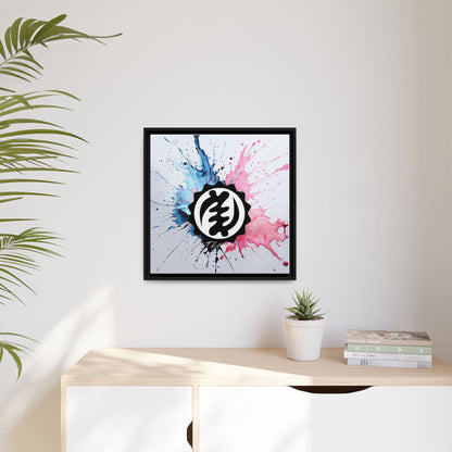 Matte Canvas, Framed (Multi-color)