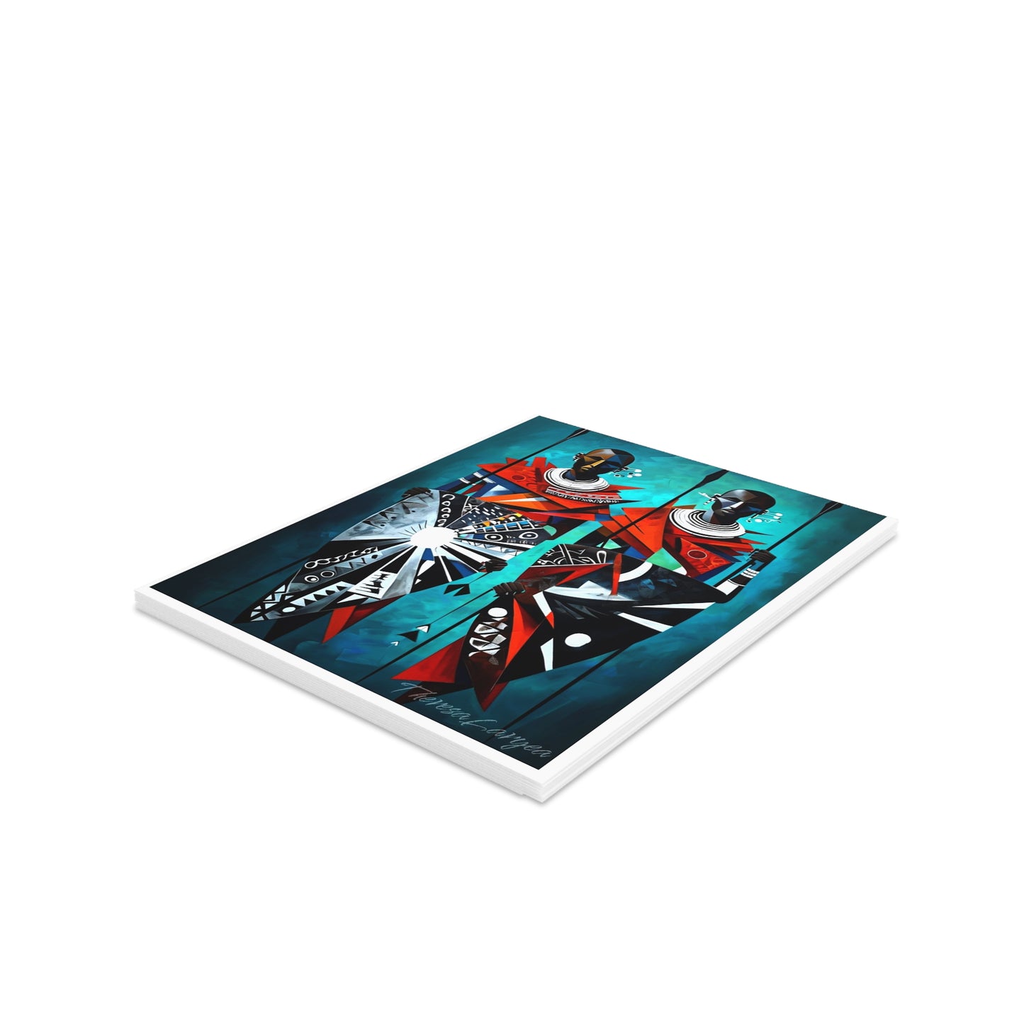 Copy of Greeting Card Set - Celebratory Art Cards for All Occasions, African Art Greeting Cards, Unique Card Set, Birthday Greetings, Artistic [...]