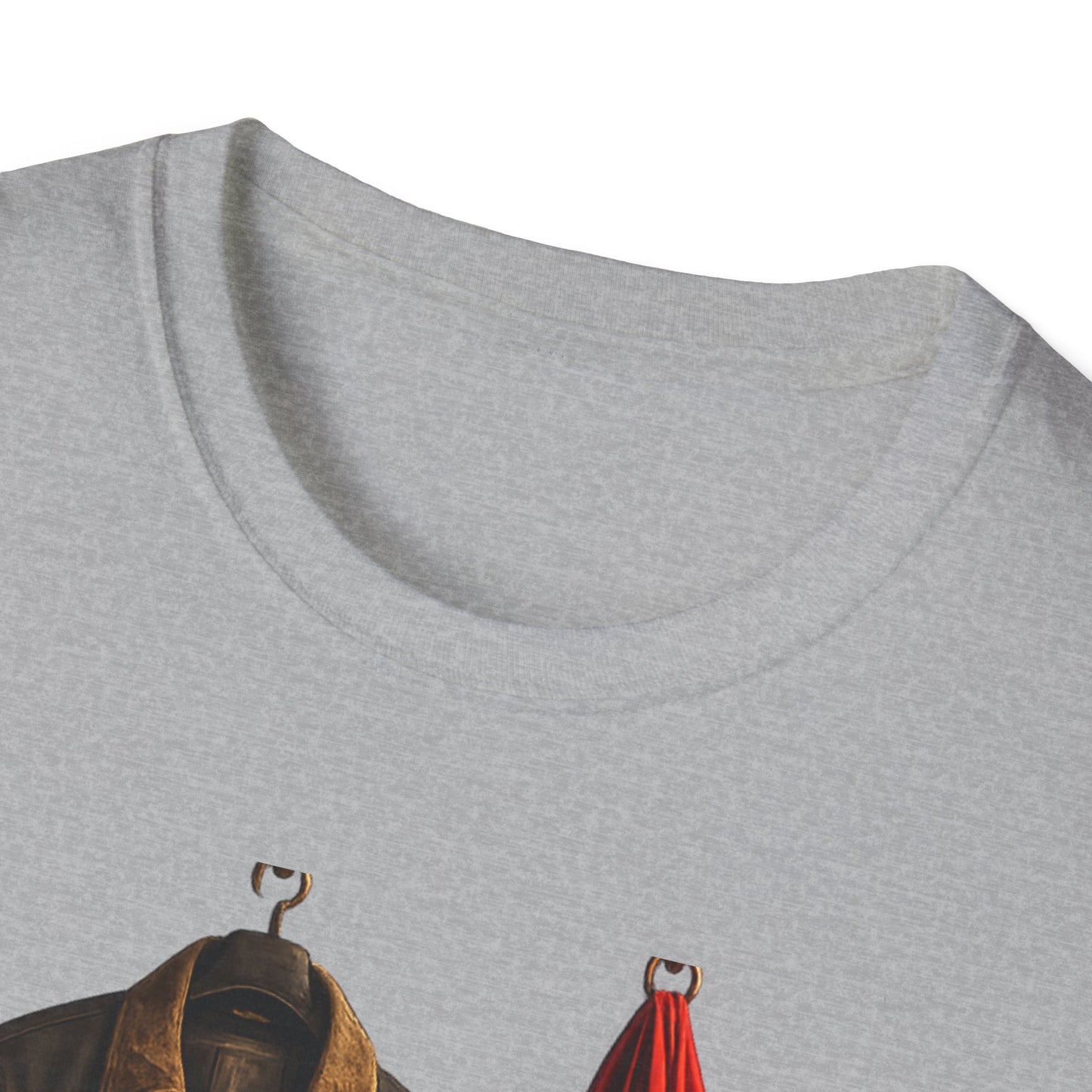 T-Shirt — "First Hero" Jacket & Cape Tribute Tee