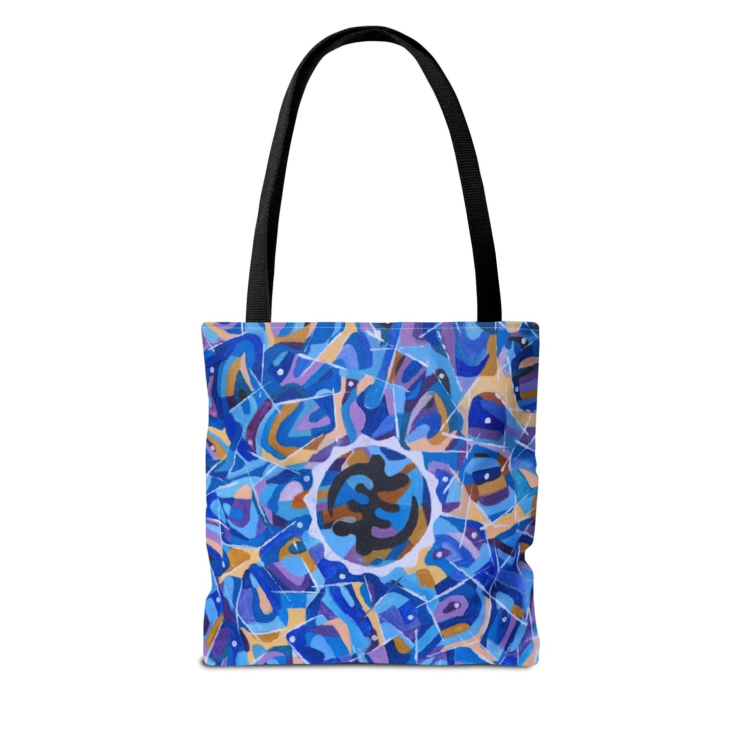 Artistic AOP Tote Bag, Colorful Everyday Tote, Trendy Shopping Bag, Unique Gift for Her, Boho Style Bag