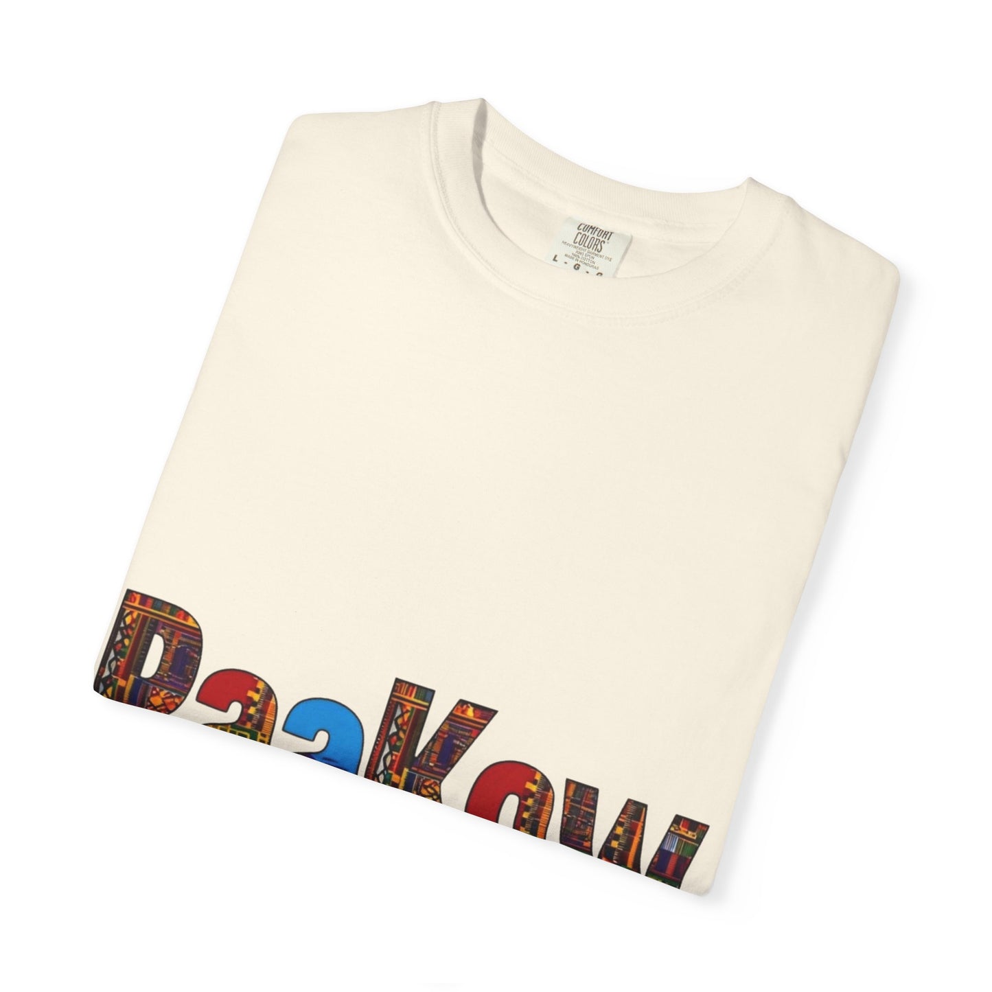 Garment-Dyed T-Shirt with 'PaaKow Thursday' Design, Unisex Casual Tee, Colorful Graphic Tee, Everyday Wear, Gift for Friends