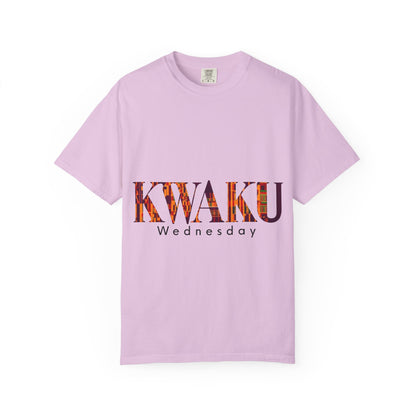 Garment-Dyed Unisex T-Shirt - Kwaku Wednesday Inspired Tee, Casual Fashion, Everyday Wear, Unique Gift, Cultural Celebration
