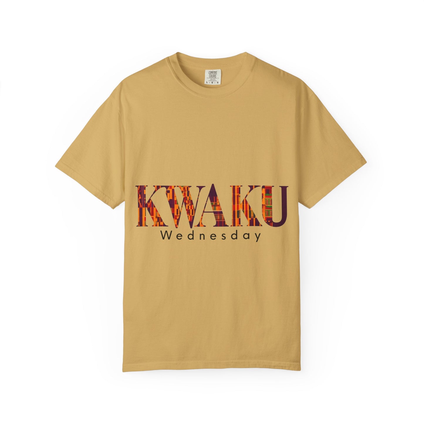 Garment-Dyed Unisex T-Shirt - Kwaku Wednesday Inspired Tee, Casual Fashion, Everyday Wear, Unique Gift, Cultural Celebration
