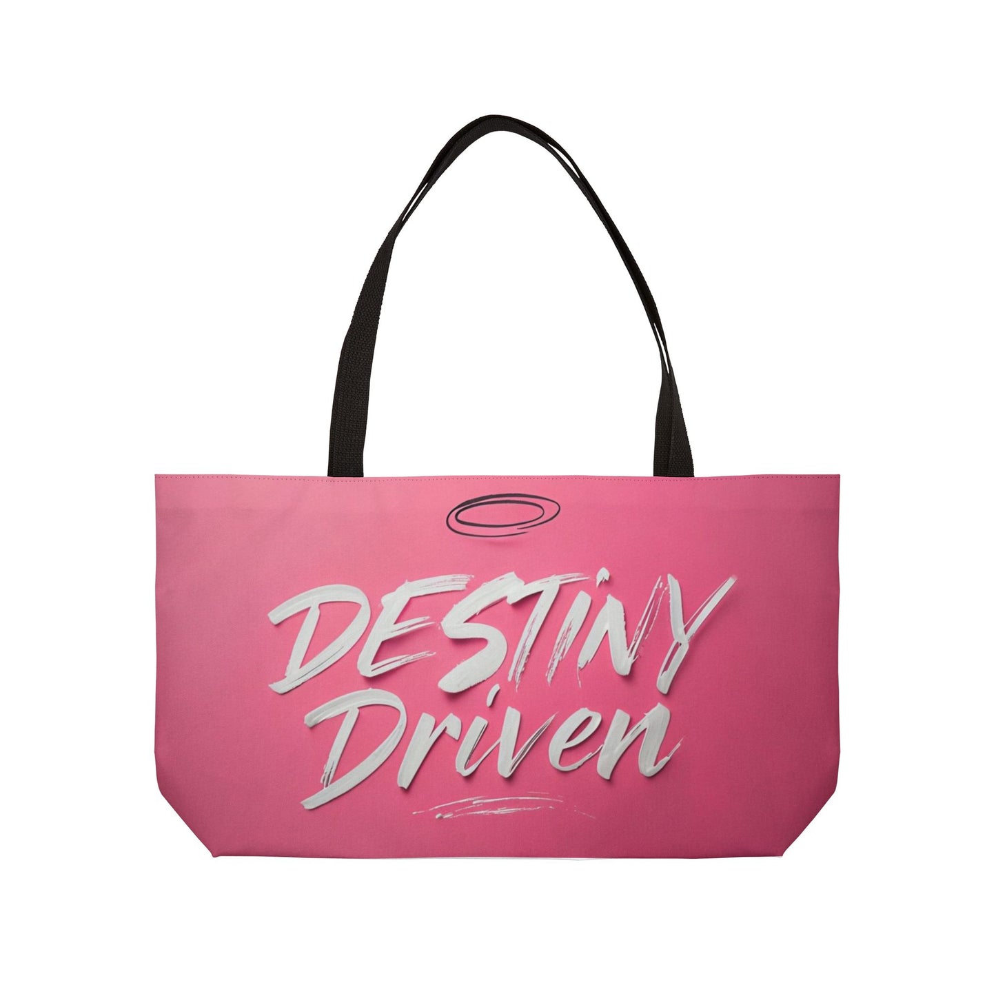 Chic Weekender Tote Bag - Destiny Driven, Perfect for Travel, Beach, Gym, Shopping, Gifts