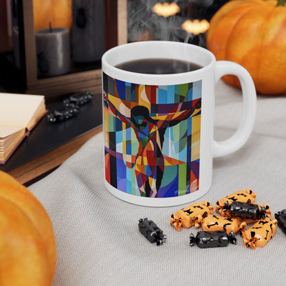 Ceramic Mug, (11oz)