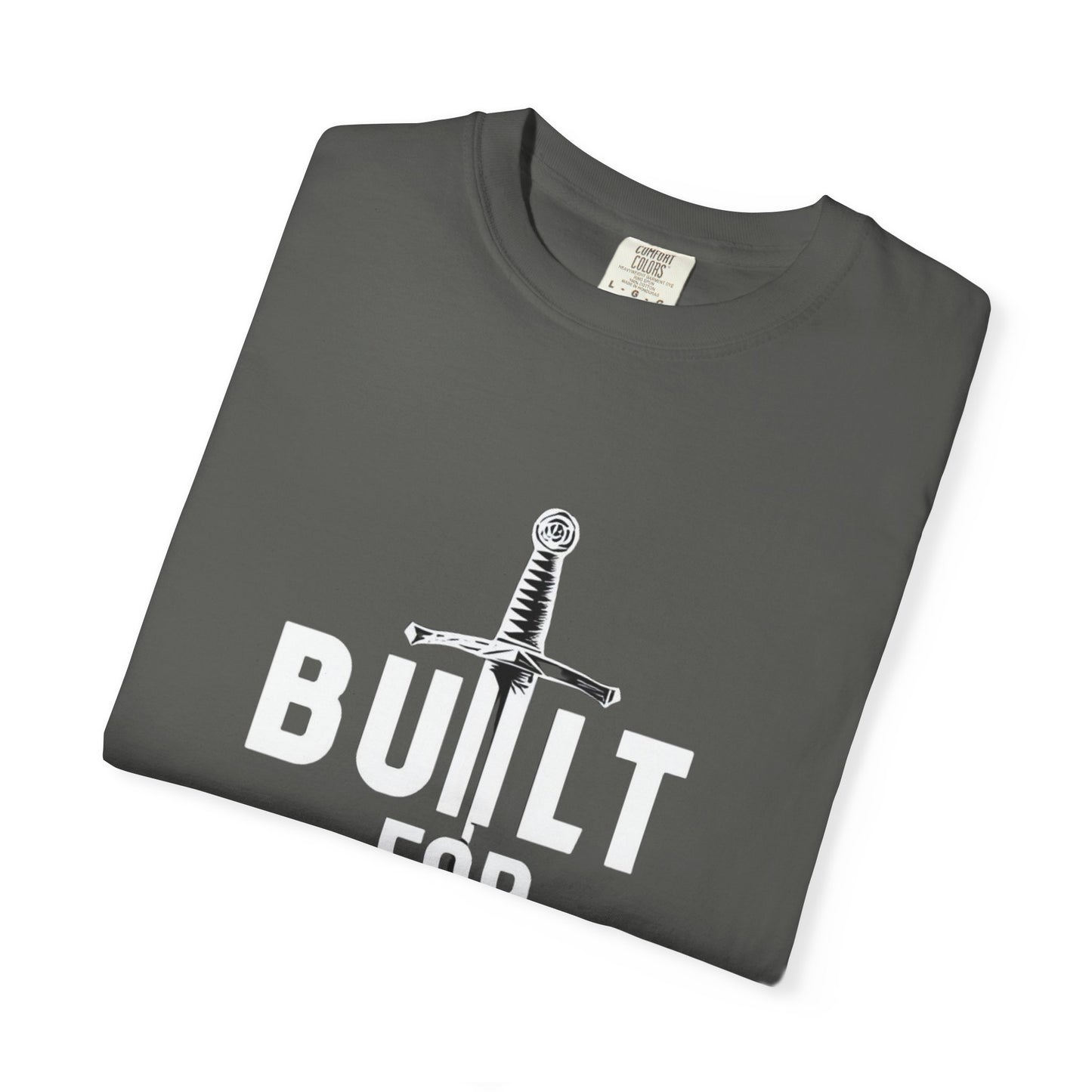 Battle-Ready Unisex T-shirt - Built for Battle - Casual Wear, Fitness, Gift for Warriors, Encouragement, Everyday Comfort