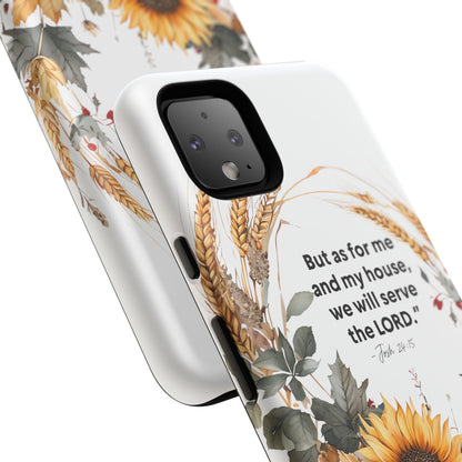 Fall-Themed Phone Case, Cozy Autumn Decor, Inspirational Quote, Pumpkin Design, Gift for Him or Her