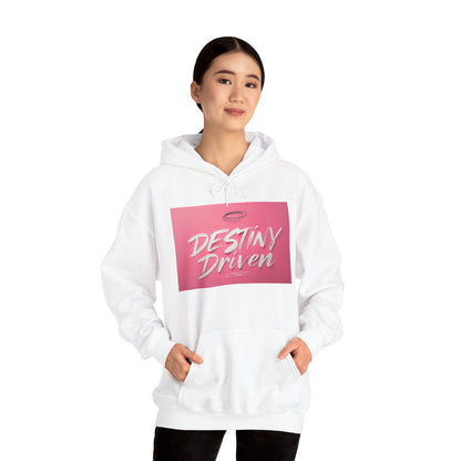 Destiny Driven Hoodie, Unisex Heavy Blend Sweatshirt, Inspirational Apparel, Gift for Dreamers, Cozy Streetwear, Motivational Clothing