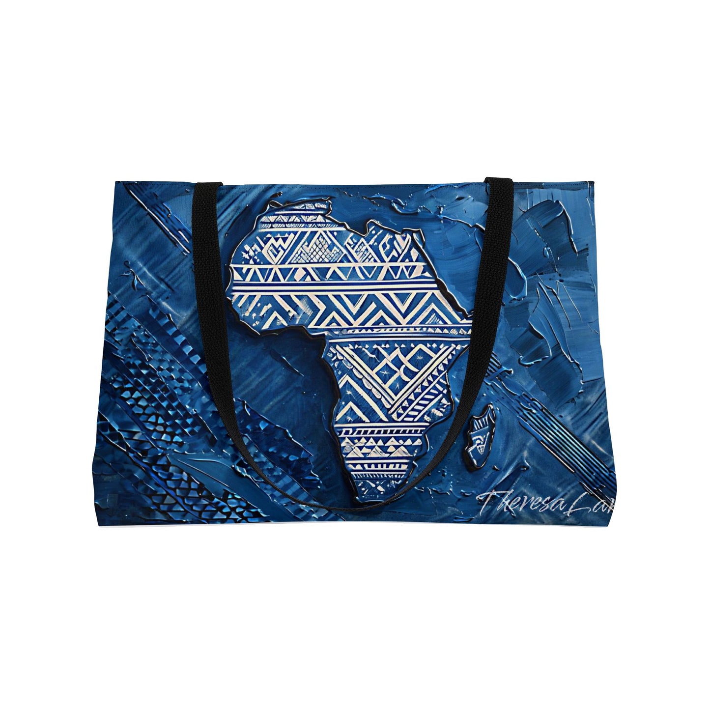 African-Inspired Weekender Tote Bag | Stylish Travel Bag, Vacation Tote, Beach Carryall, Fitness Organizer, Gift for Travelers