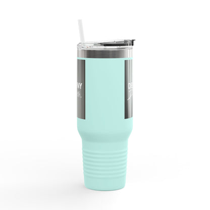 Copy of Pray More Worry Less Insulated Travel Mug, 40oz - Motivational Coffee Cup for On-the-Go, Perfect Gift for Teachers, Friends, and Self-Care