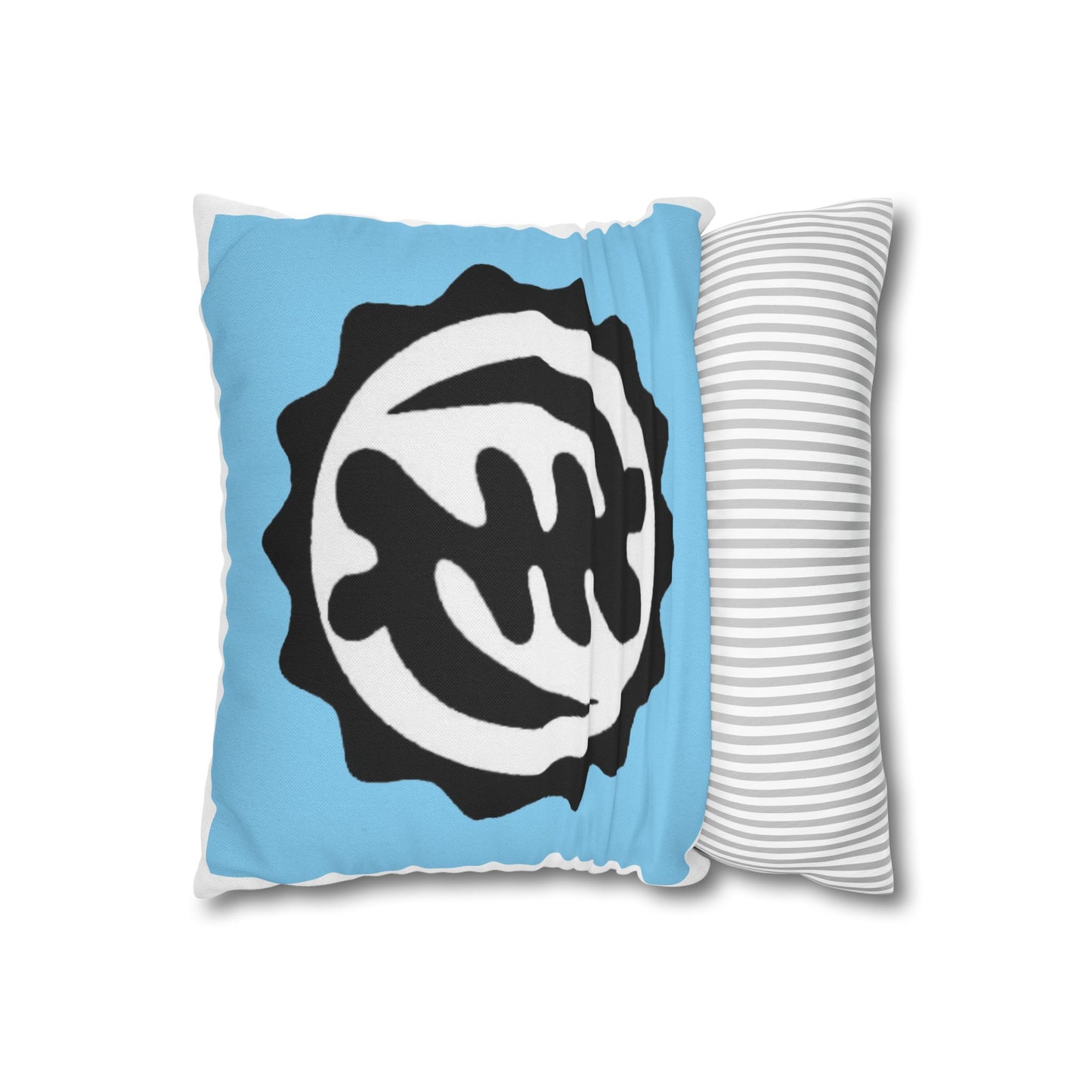 Trendy Decorative Pillowcase with Unique Black and White Design, Sofa Decor, Home Accent, Gift for Housewarming, Modern Style, Cozy