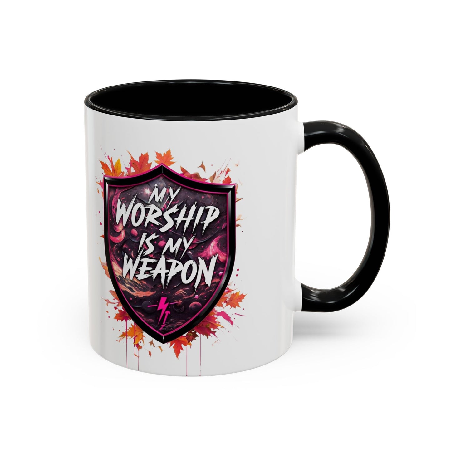 Bold Worship Coffee Mug - My Worship is My Weapon, Inspirational Gift for Coffee Lovers, Motivational Mug, Perfect for Events and [...]