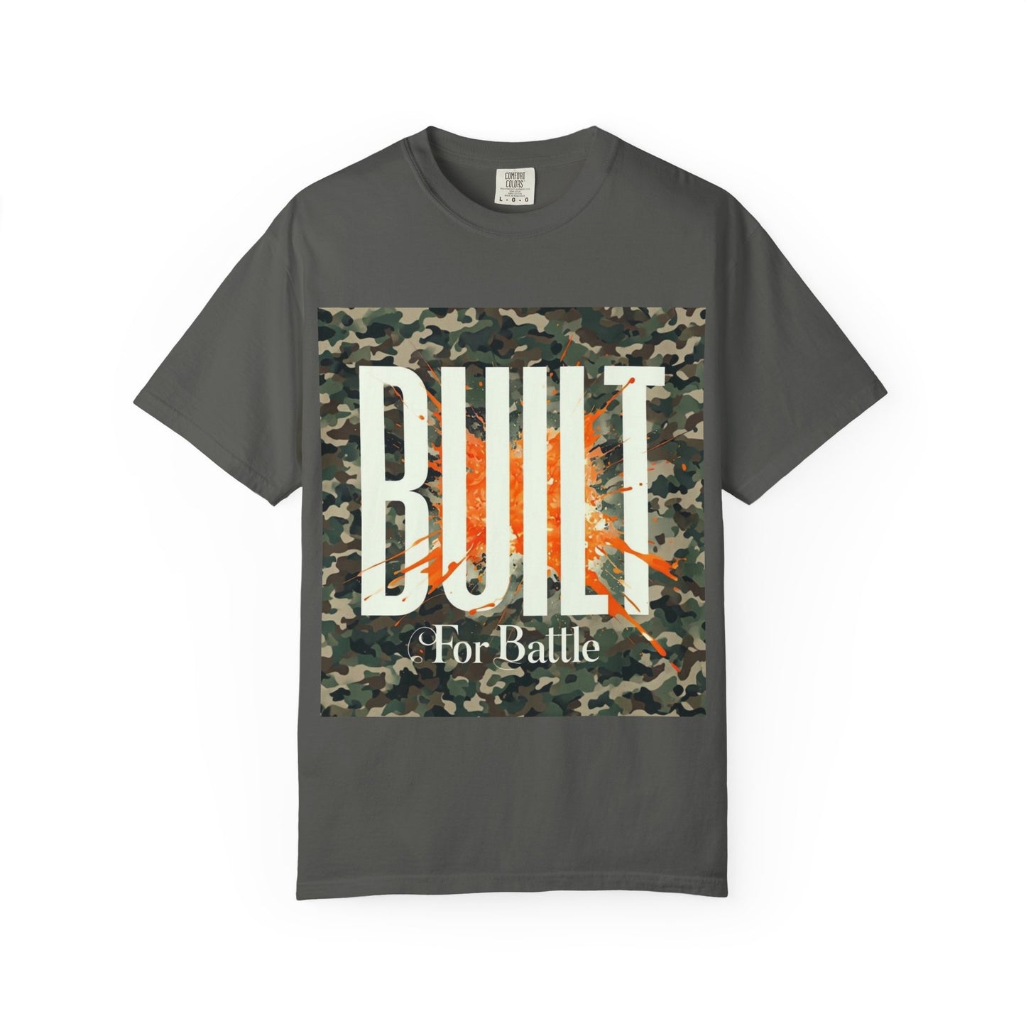 Built for Battle Unisex T-Shirt, Casual Wear, Fitness Apparel, Everyday Style, Gift for Him/Her, Streetwear
