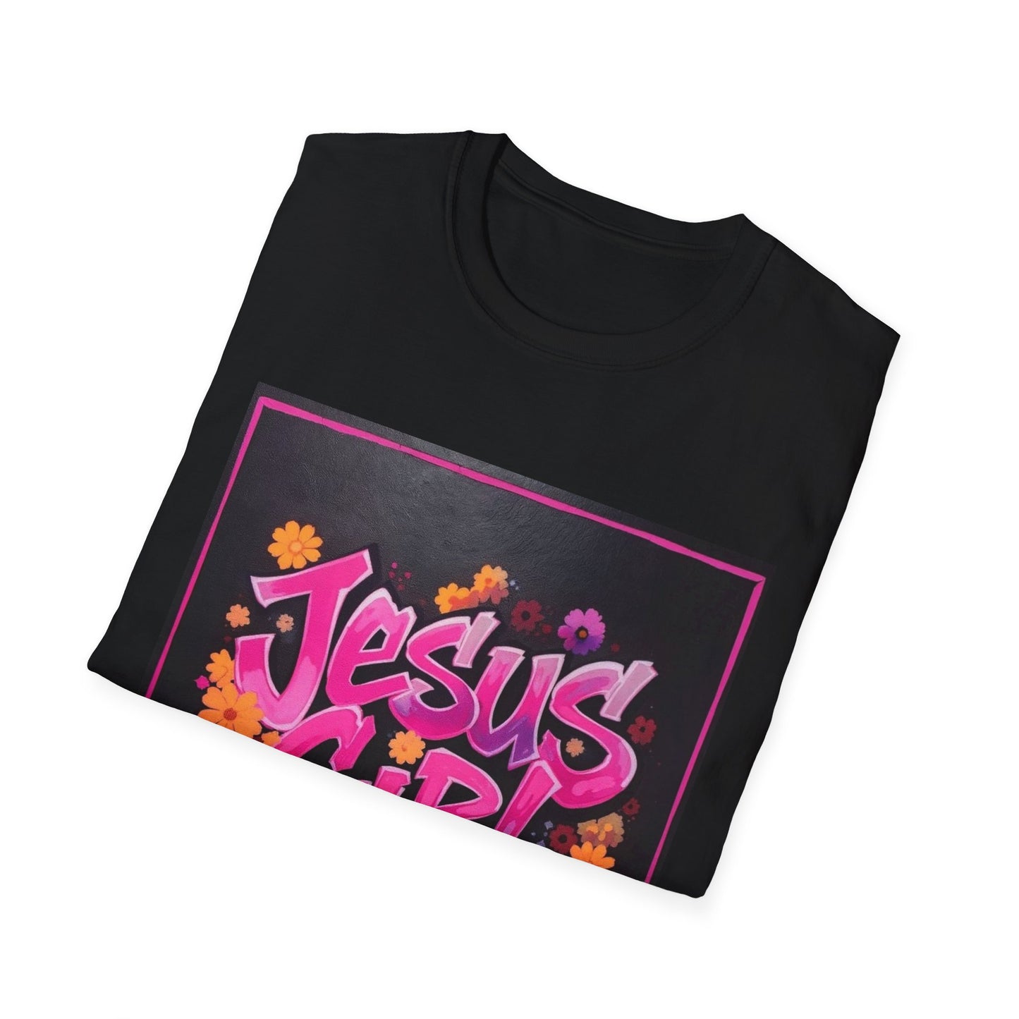Jesus Girl Graphic T-Shirt, Christian Apparel, Faith-Based Gift, Inspirational Shirt, Summer Style, Trendy Outfits