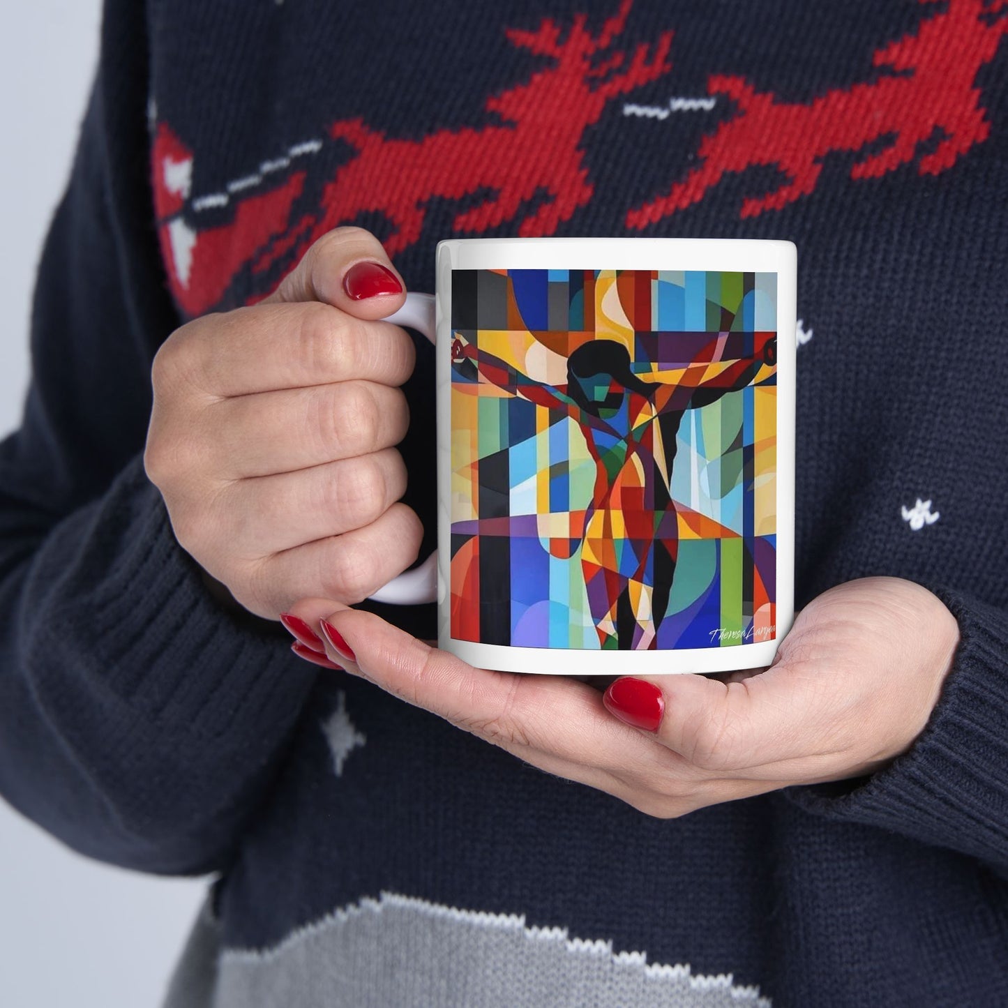 Ceramic Mug, (11oz)