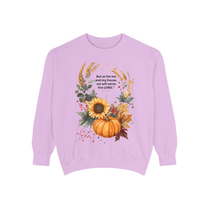 Cozy Fall Sweatshirt with Inspirational Quote, Perfect for Thanksgiving, Autumn Wardrobe, Gift for Her, Layering Piece, Unisex Apparel